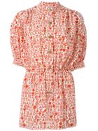 Chanel Vintage Writing Print Shirt