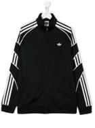 Adidas Kids Flamestrike Side Stripe Track Jacket - Black