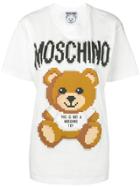 Moschino Pixel Teddy Bear T-shirt - White