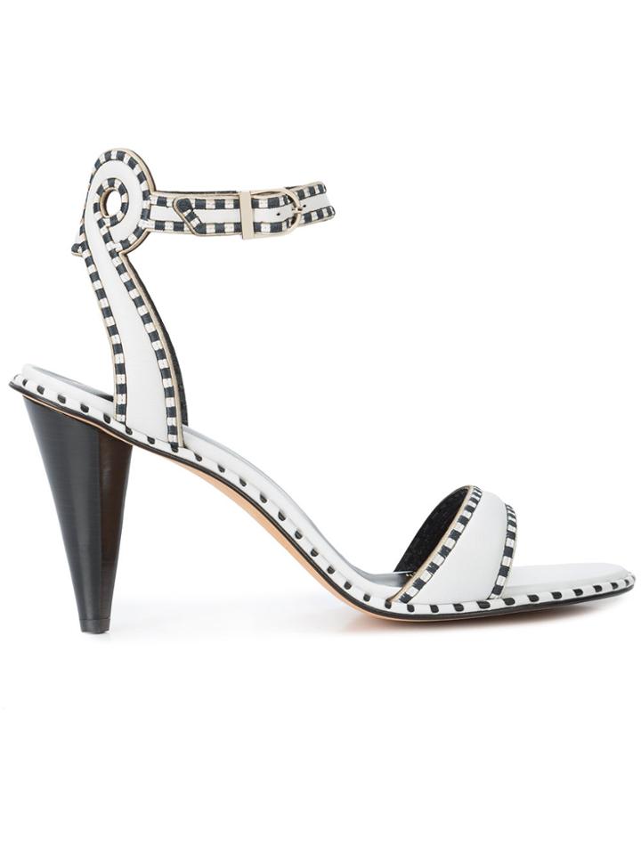 Derek Lam Aden Ankle Strap Sandal - White