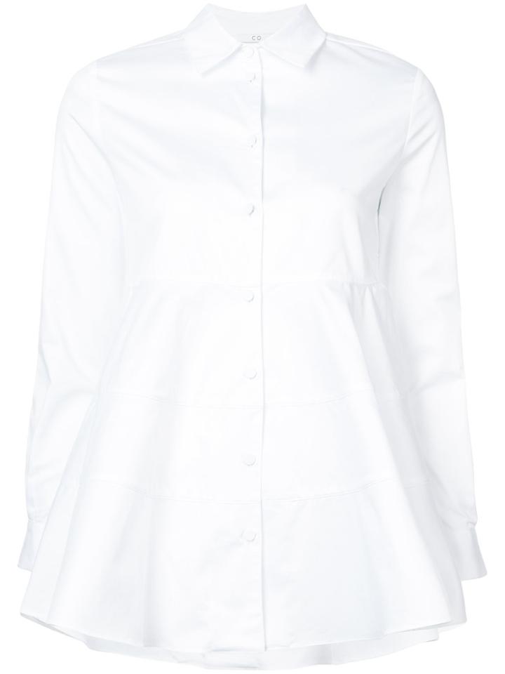 Co Co Tiered Blouse - White