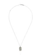 Suzanne Kalan White Gold Firework Diamond Necklace - Silver