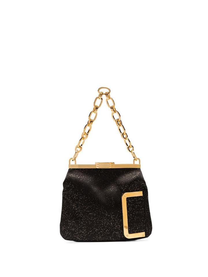 Bienen Davis 5 Am Glitter Clutch - Black