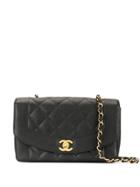 Chanel Pre-owned Diana Shoulder Bag - Black