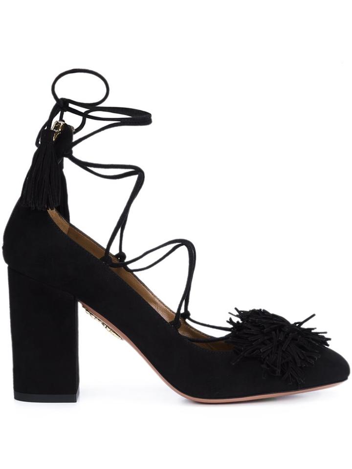 Aquazzura Tassel Pumps