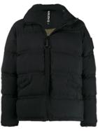Raeburn Padded Hooded Jacket - Black