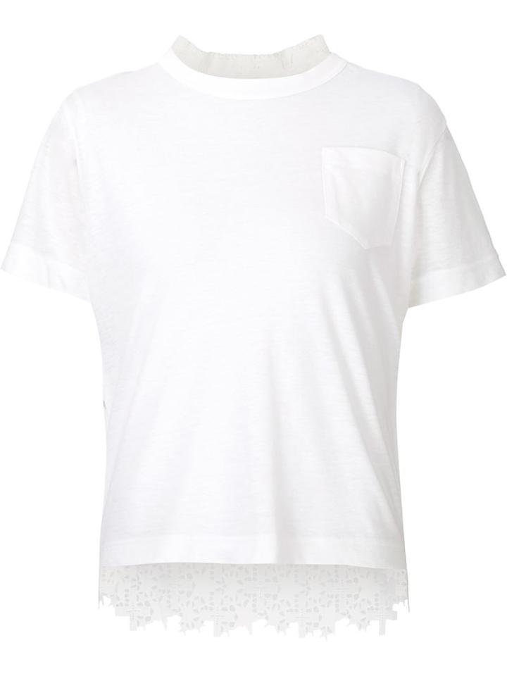 Sacai Lace Back T-shirt