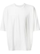 Issey Miyake Crew-neck T-shirt, Men's, Size: 2, White, Cotton