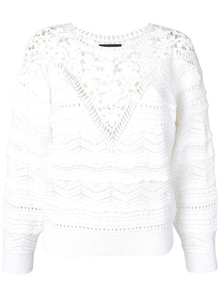 Isabel Marant Camden Sweater - White