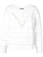 Isabel Marant Camden Sweater - White