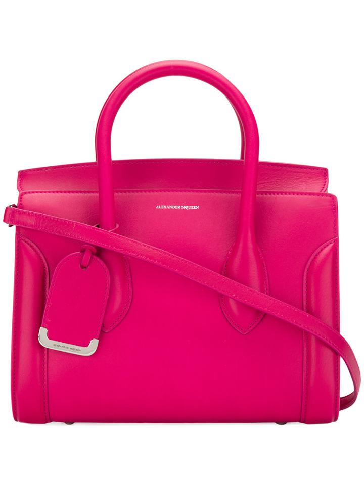 Alexander Mcqueen Heroine 30 Handbag - Pink & Purple