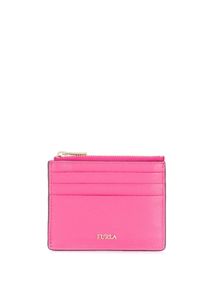 Furla Babylon Zipped Wallet - Pink