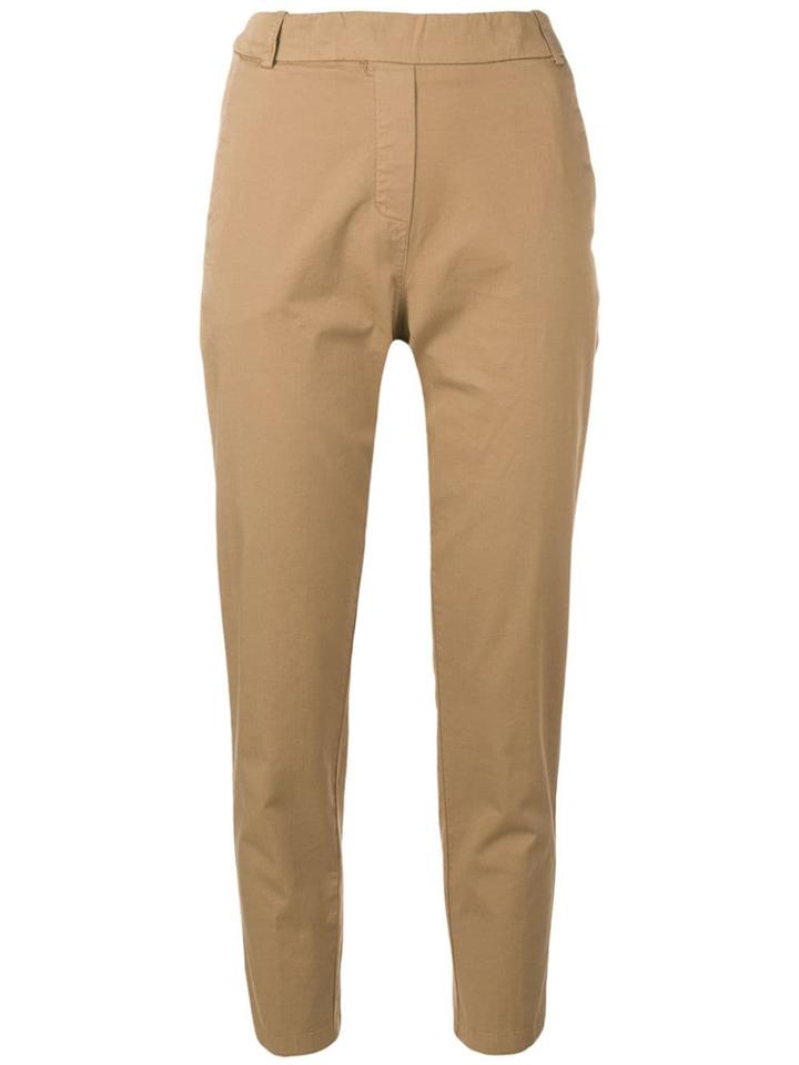 Kiltie Slim Fit Trousers - Neutrals