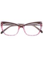 Emilio Pucci Cat Eye Glasses, Pink/purple, Acetate