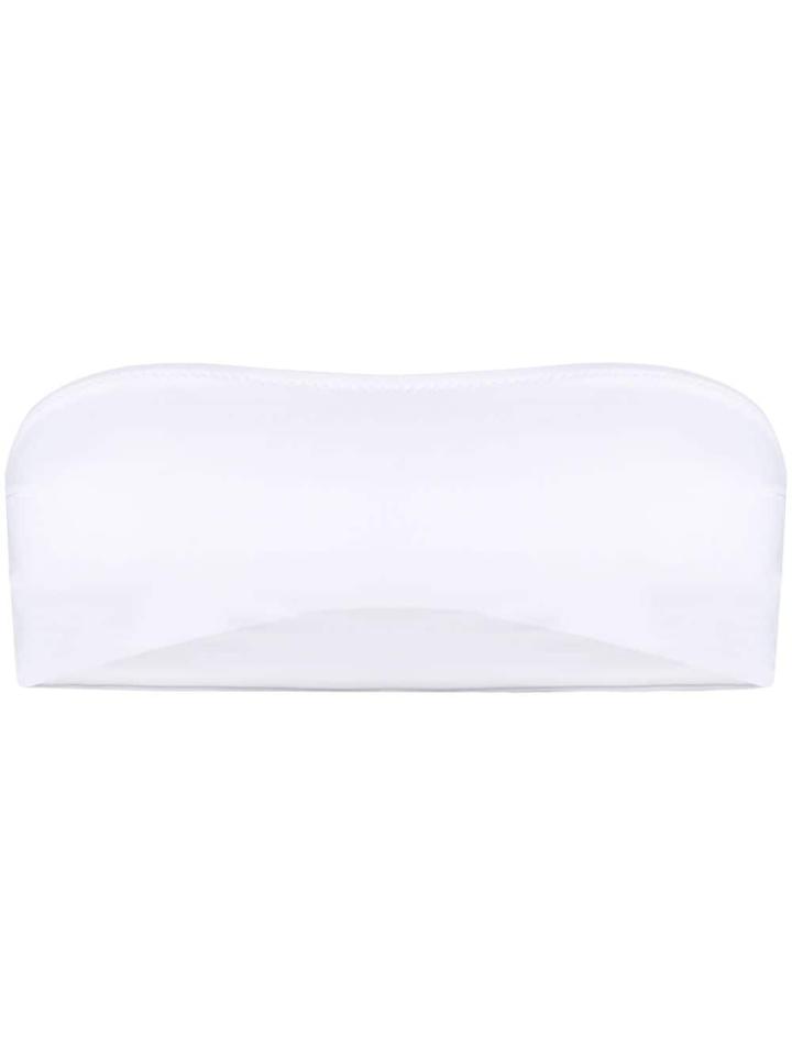 Sian Swimwear Strapless Swim Top - White