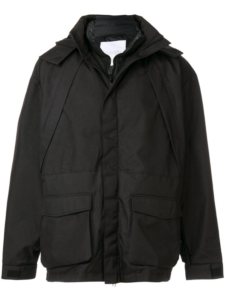 Napa By Martine Rose Layered Padded Jacket - Black