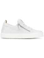 Giuseppe Zanotti Design Cheryl Glitter Sneakers - White