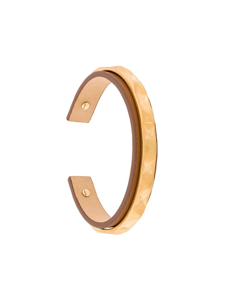 Northskull Contrast Cuff Bracelet - Metallic