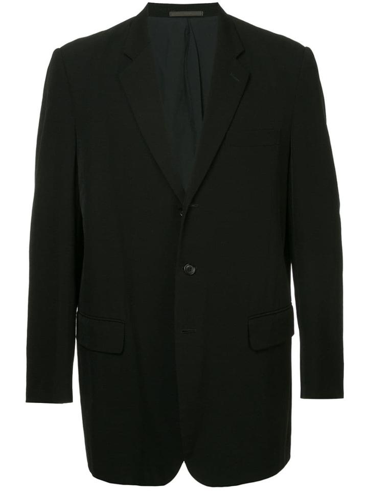 Comme Des Garçons Vintage Button Front Blazer - Grey