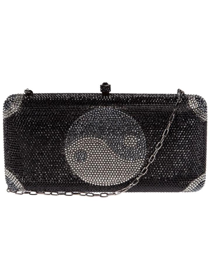 Sylvia Toledano 'yin Yang' Box Clutch, Women's, Black