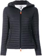 Save The Duck Zipped Padded Jacket - Black