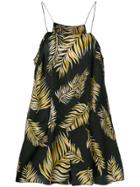 Forte Forte Fern Print Playsuit - Black