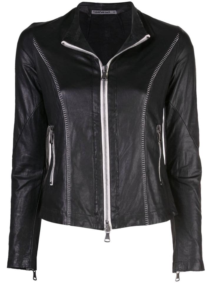 Transit Zipped Jacket - Black