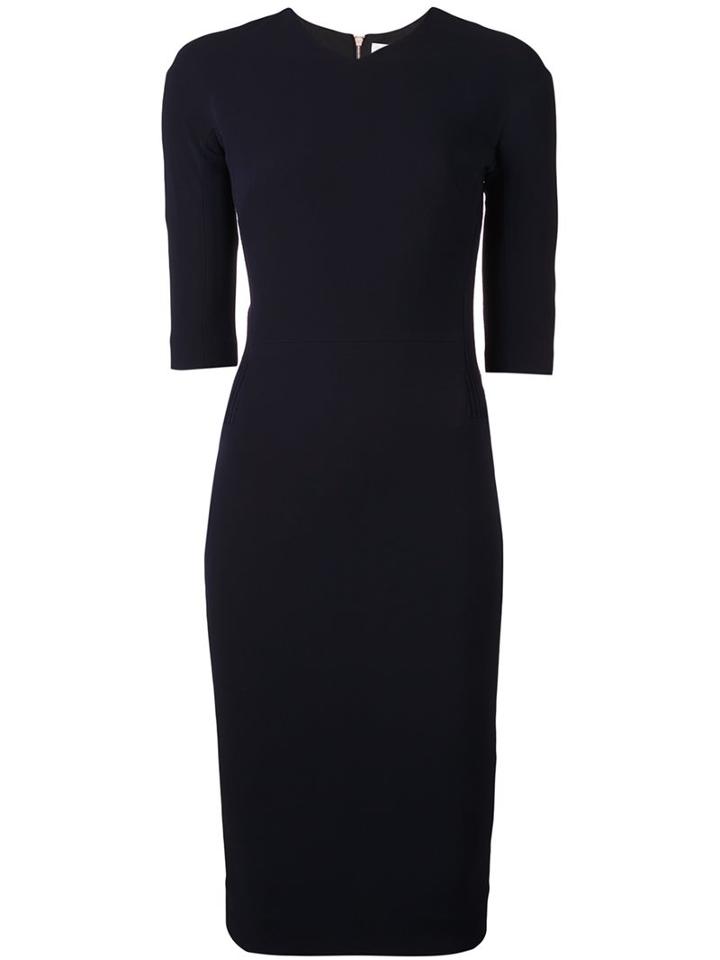 Victoria Beckham Fitted Mid Dress