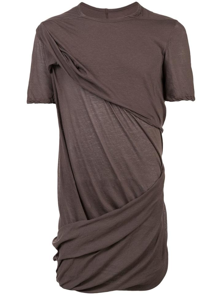Rick Owens Smiley T-shirt - Brown