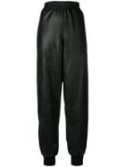 Stella Mccartney Loose Fitted Track Trousers - Black