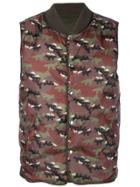 Maison Kitsuné Fox Camouflage Gilet - Green