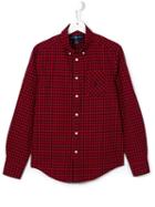Ralph Lauren Kids Gingham Button Down Shirt, Boy's, Size: 14 Yrs, Red