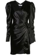 Altuzarra Annette Asymmetric Draped Dress - Black