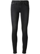 Frame Denim Skinny Jeans, Women's, Size: 25, Black, Modal/cotton/polyester/spandex/elastane