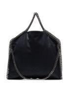 Stella Mccartney Navy Blue Falabella 3 Chain Shoulder Bag
