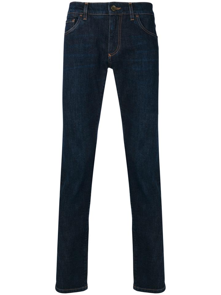 Dolce & Gabbana Regular Fit Jeans - Blue