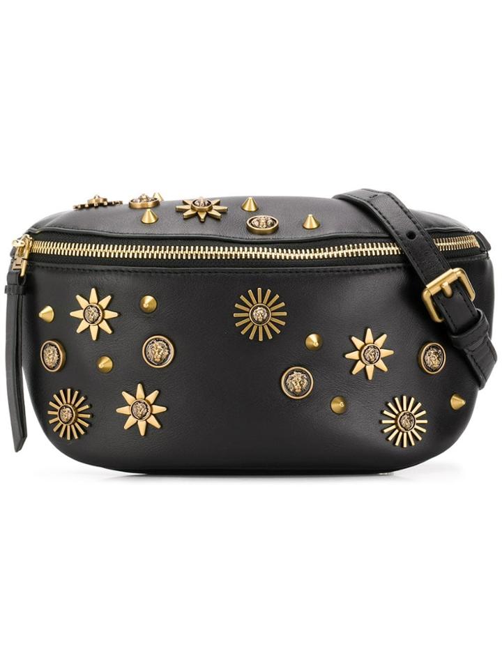 Versus Embellished Belt Bag - Black