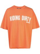Adaptation 'riding Dirty' T-shirt - Orange