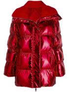 P.a.r.o.s.h. Hooded Padded Jacket - Red