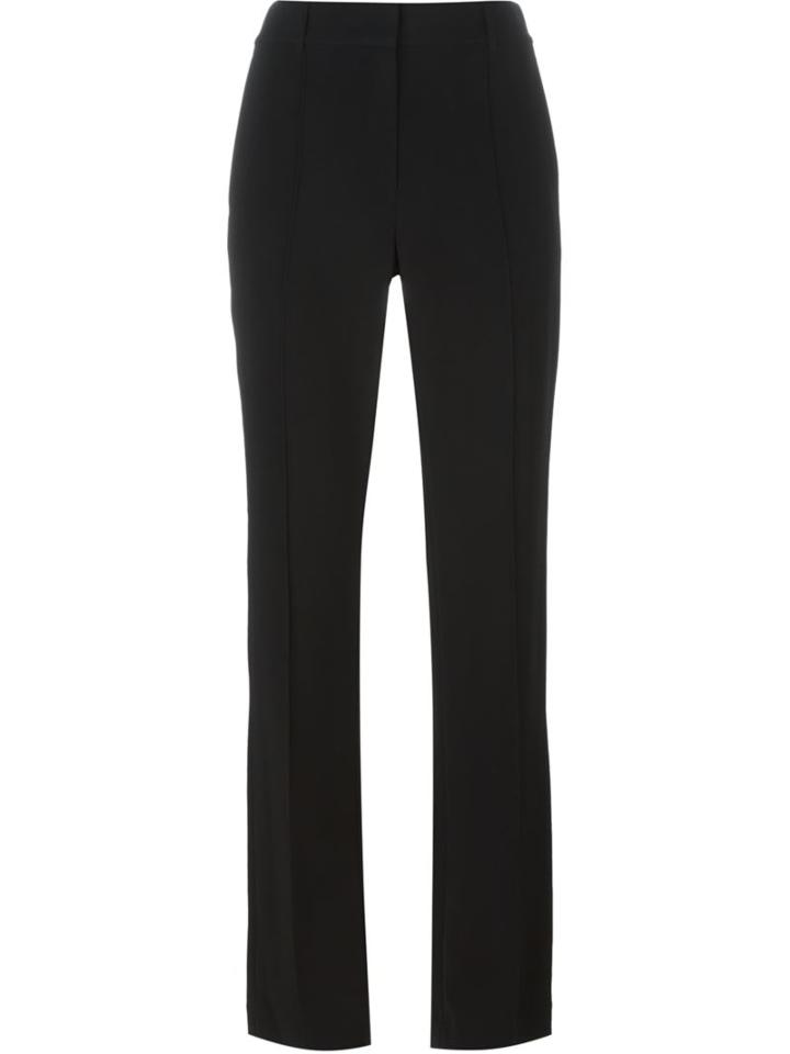 Alexander Wang Straight Leg Trousers, Women's, Size: 2, Black, Spandex/elastane/polyester/viscose/spandex/elastane