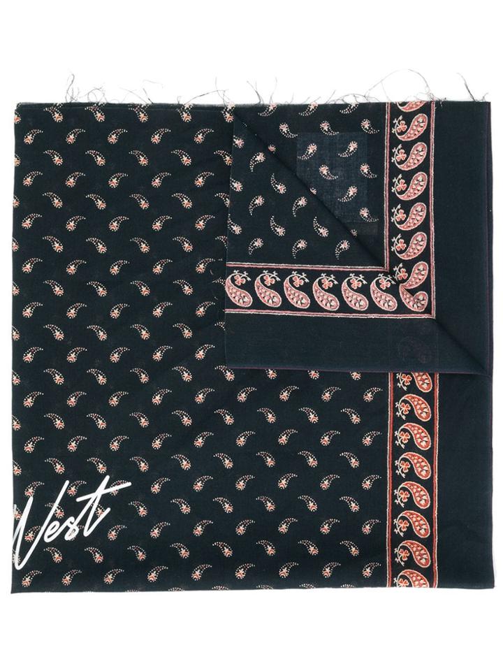 Satisfy Frayed Bandana - Blue