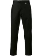 Christopher Kane Refelective Detail Trousers, Men's, Size: 50, Black, Viscose/cotton