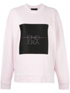Alexander Wang End Era Print Sweatshirt, Women's, Size: Xs, Pink/purple, Cotton