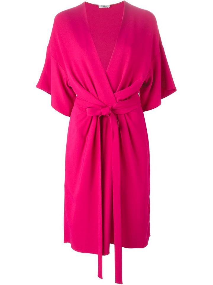 Issa Midi Wrap Dress