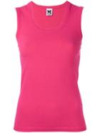 M Missoni Slim-fit Tank, Women's, Size: 40, Pink/purple, Polyester/viscose