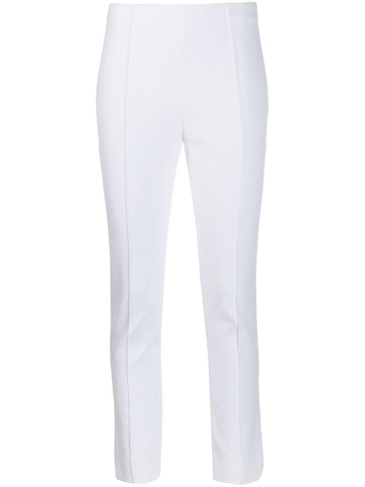 Ermanno Scervino Mesh Cropped Trousers - White