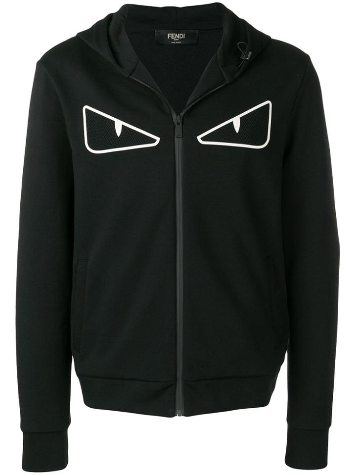 Fendi Bag Bugs Hoodie - Black