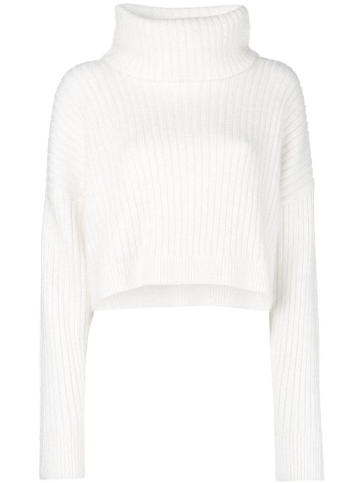 3.1 Phillip Lim Ribbed Turtleneck Sweater - White