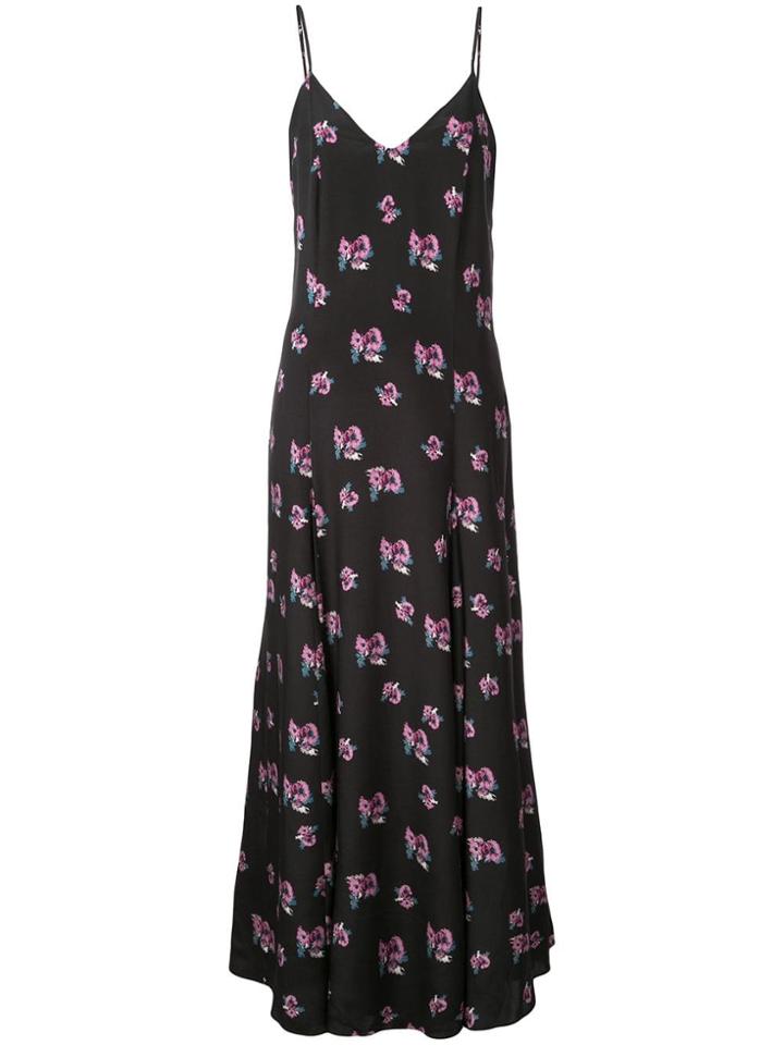 Racil Floral Print Maxi Dress - Black