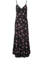 Racil Floral Print Maxi Dress - Black